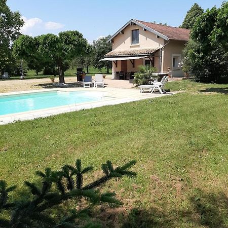 Gite A La Campagne Avec Piscine Biziat Экстерьер фото
