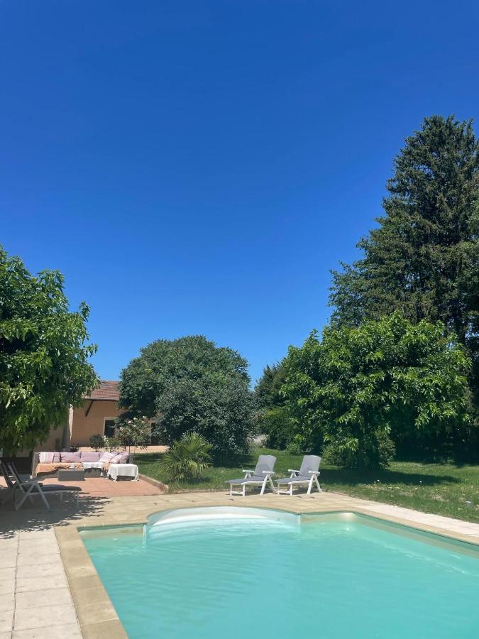 Gite A La Campagne Avec Piscine Biziat Экстерьер фото
